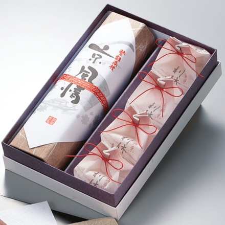 利休心・京風情 利休心4個、京風情340g