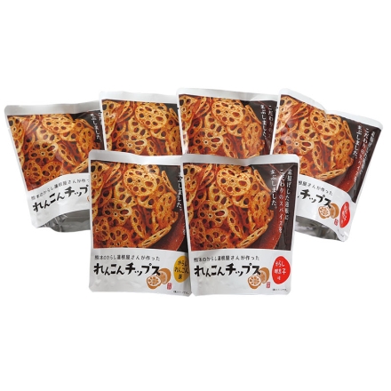 れんこんチップス からし蓮根味・明太子味 各20g×3