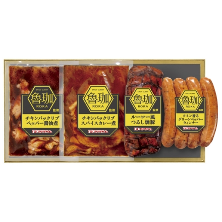 お中元のし付き 冷凍 ＜ＳＰＩＣＹ ＣＵＲＲＹ魯伽＞監修4種セット 御中元 夏ギフト ギフト 贈答