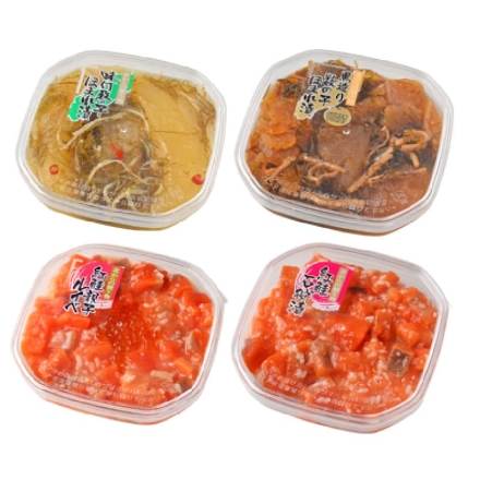 お歳暮のし付き 数の子・紅鮭珍味 4種セット