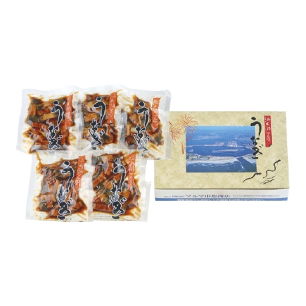 お歳暮のし付き 「 浜名湖マルマ（Ｒ） 」うなぎ蒲焼細切り 5袋