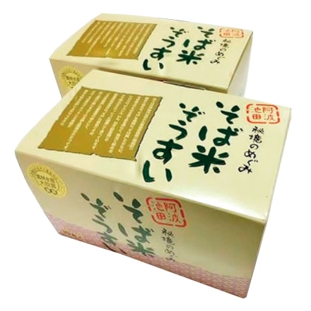お歳暮のし付き そば米ぞうすい 20食