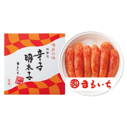 お歳暮のし付き まるいち博多辛子明太子（無着色）280ｇ