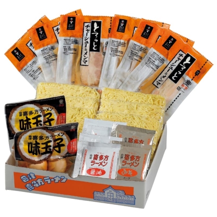 お歳暮のし付き 喜多方ラーメン6食具材セット