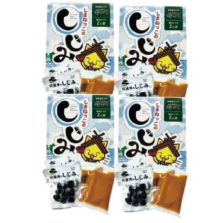 お歳暮のし付き しまねっこのしじみ汁 4個セット