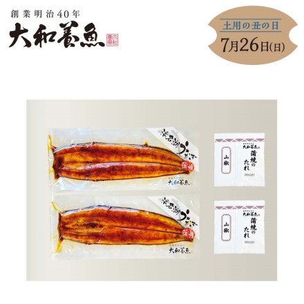 浜名湖うなぎ蒲焼 Ｍサイズ2本