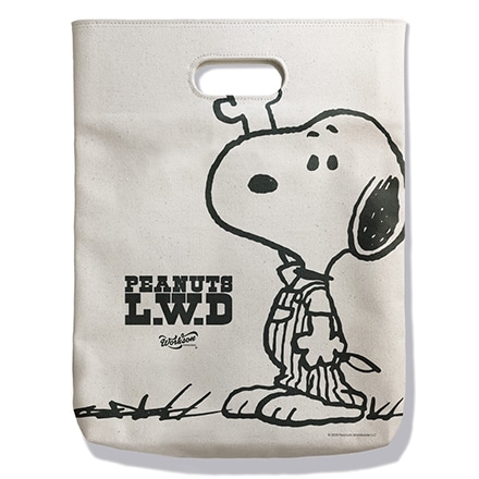Workson Peanuts ピーナッツ スヌーピー トート Workson With me tote オーバーオール ※他種あり