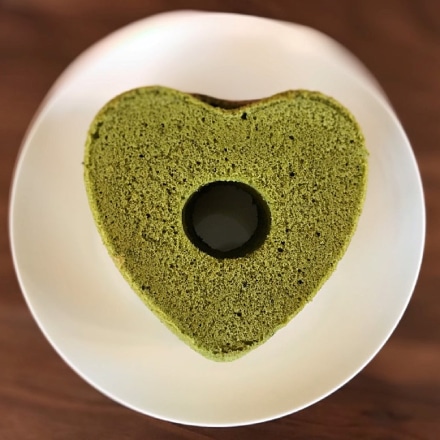 エッグハウス川北 ハート抹茶シフォンケーキ