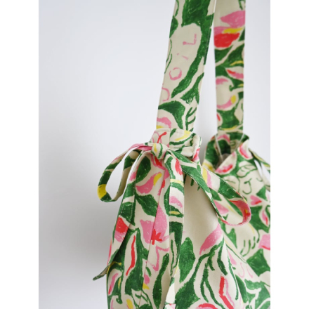 MANAMI SAKURAI Shoulder bag 'The universe' (Green)