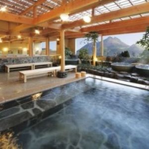 【大分】ゆふいん山水館　2名様 日帰り入浴プラン≪食事なし≫