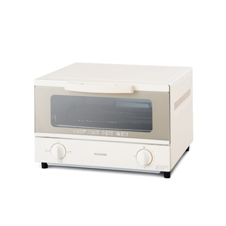アイリスオーヤマ オーブントースター 4枚焼き ホワイト EOT-032-CW