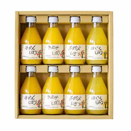 和歌山 「伊藤農園」 4種の柑橘ジュース　180ml×8本