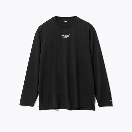 TENTIAL BAKUNE Dry Men's 上下セット（長袖Tシャツ・ロングパンツ） ブラック L