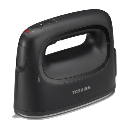 TOSHIBA コードレス衣類スチーマー La・Coo S ストーンブラック TAS-X80-K