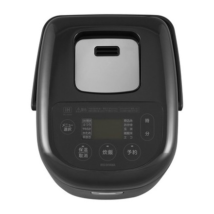 アイリスオーヤマ IHジャー炊飯器 5.5合 ブラック RC-IKB50-B