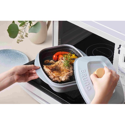 レンジメート プロ BY BRUNO スクエア ブルーグレー MCB102A-B