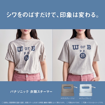パナソニック 衣類スチーマー モカグレージュ NI-FS60C-H