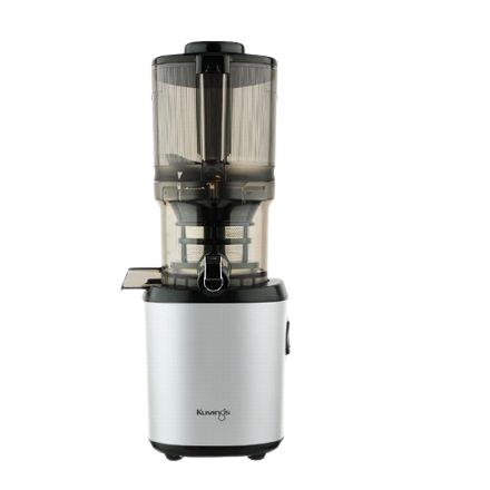 クビンス ハンズフリースロージューサー AUTO6 ホワイトシルバーマット KHS-660SP