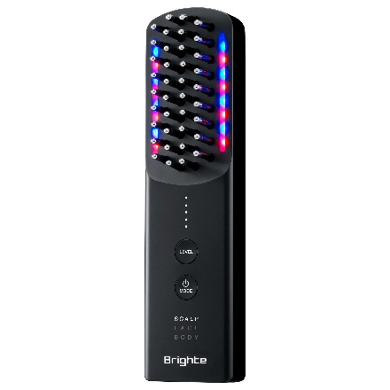 Brighte ブラシ型美顔器 ELEKI BRUSH+ ブラック BRT-FSB180