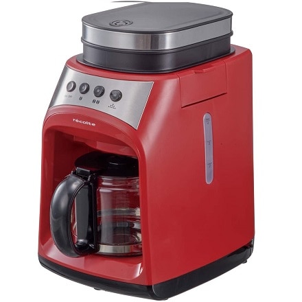 レコルト グラインド & ドリップコーヒーメーカー フィーカ（全自動コーヒーメーカー） RGD-1（BK） ブラック