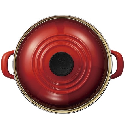 ル・クルーゼ EOS キャセロール 20cm チェリーレッド