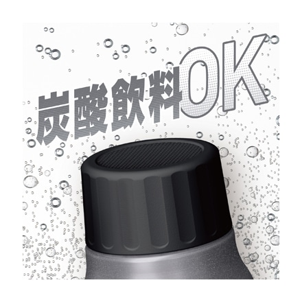 サーモス 保冷 炭酸飲料ボトル 0.5L シルバー FJK-500SL