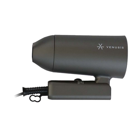 ＜VENUSiS＞ マイナスイオンミニドライヤー VDM-1100　グレー（H）