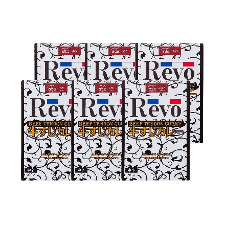 大阪 洋食Revo 和牛すじカレ- 6箱