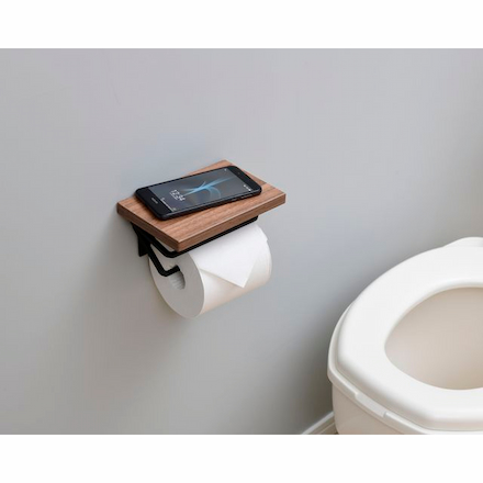 山善（YAMAZEN） ペーパーホルダー RPH-S(DBR3/MBK)