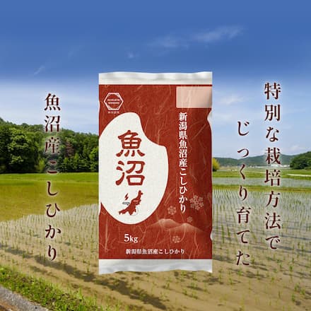 魚沼産コシヒカリ 5kg 令和7年産 特A 一等米 魚沼産 こしひかり 厳選 白米 産地直送 高級 お取り寄せ 5キロ