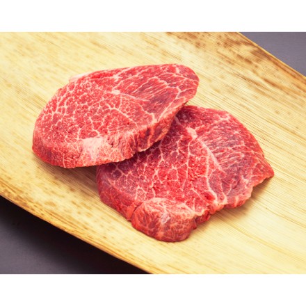千屋牛A5ランク ステーキセット モモステーキ300ｇ & サイコロステーキ 300g