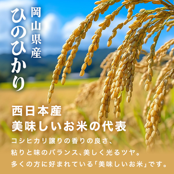 岡山県産 ひのひかり 白米 10kg 令和7年産