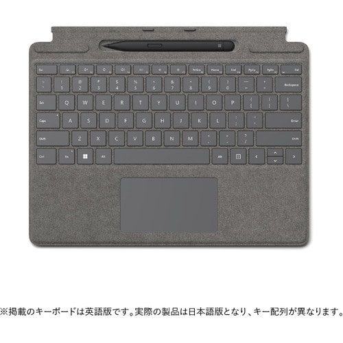 マイクロソフト Surface Pro スリムペン2付き Signature キーボード 8X6-00019 ブラック ※他色あり