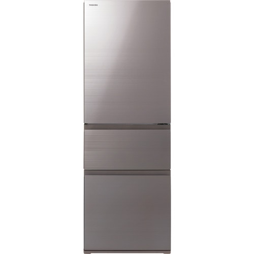 東芝 3ドア冷凍冷蔵庫 356L 右開き GR-T36SV-ZC ラピスアイボリー ※他色あり