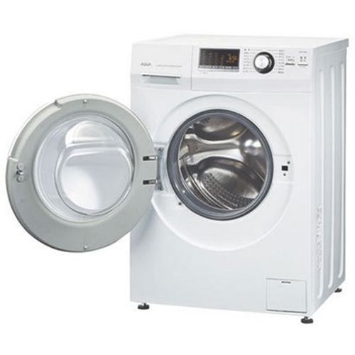 アクア　ドラム式全自動洗濯機 Hot Water Washing 洗濯8．0kg お湯洗いコース 左開き AQW-FV800E-W ホワイト