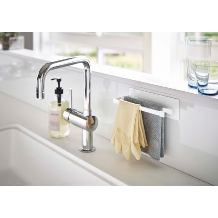 tower マグネット布巾ハンガー タワー スリム ブラック