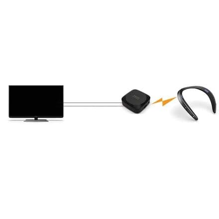 シャープ Bluetooth送信機同梱 テレビ用ワイヤレススピーカー ブラック AN-SS2