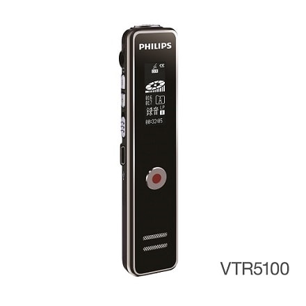 PHILIPS 充電式ICレコーダー VTR5100