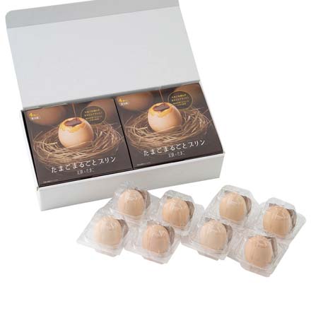 母の日 2026 母の日 たまごまるごとプリン 8個入 母の日カード同封 1854-624