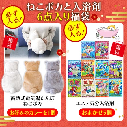 ねこポカ福袋2025 アイボリー