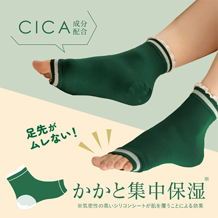 CICA かかと保湿ソックス アルファックス