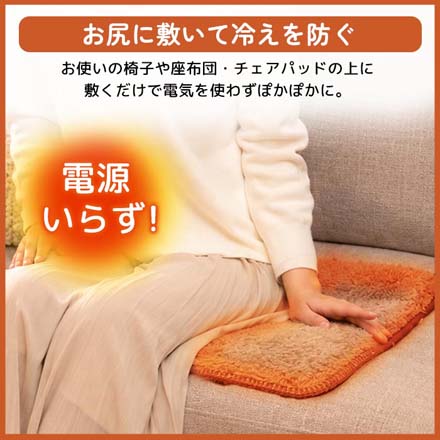 敷きパッド 極暖お尻あったか敷きパッド