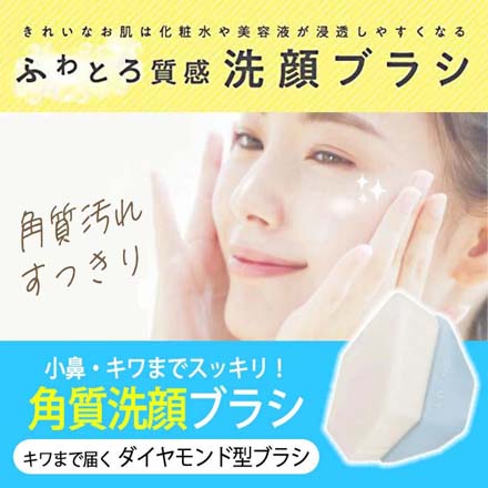 ニュート 角質 洗顔ブラシ ダイヤモンド型