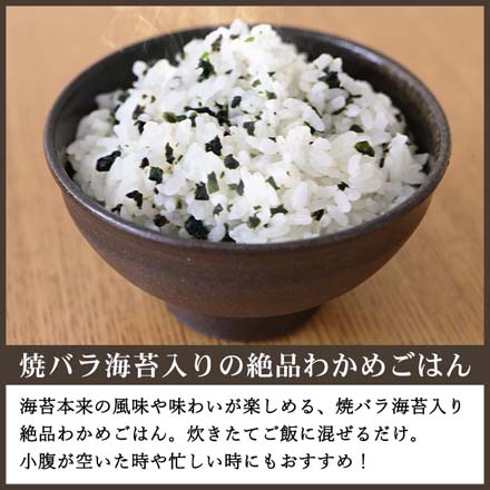 わかめごはん わかめ 海苔 ふりかけ クラフトスタンダード 1個 有明漁師海苔