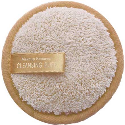 クレンジングパフ ベージュ メイクアップリムーバー