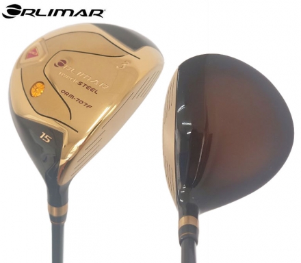 オリマー ゴルフ ORM-707F 15番ウッドまで揃ってる フェアウェイウッド オリジナルカーボンシャフト ORLIMAR ORM707 #3 15度 R