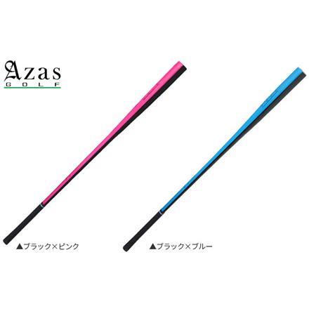 アザス ゴルフ ドライバット スタンダード ショート 450g 40インチ 練習器具 Azas スイング 素振り ゴルフ用練習機 ブラック×ピンク