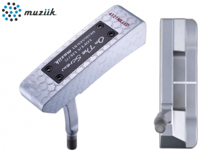 ムジーク オンザスクリュー 6121 ショートスラントネック パター 34インチ