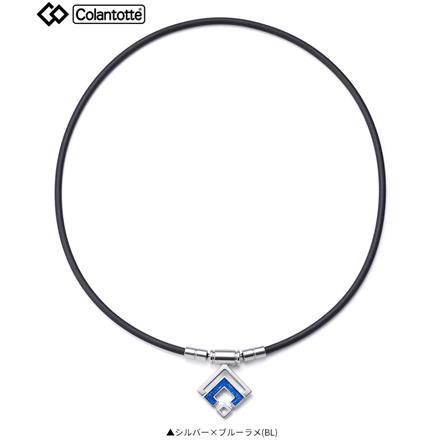 コラントッテ ABARO07 TAO スリム アラン ミニ ネックレス シルバー×ブルーラメ(BL) ARANmini M