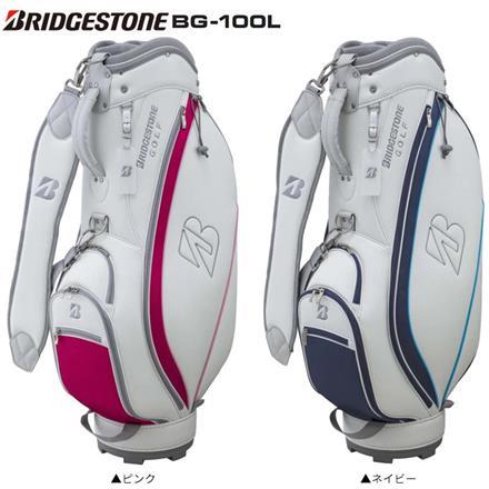 レディースブリヂストン ゴルフ BG-100L カート キャディバッグ ピンク,ネイビー ネイビー